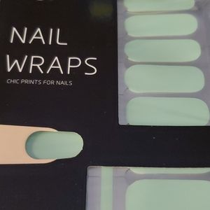 Nail Wraps Mint Green 3/$15